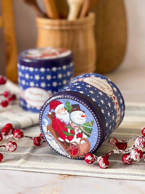 قوطی فلزی کریسمسی
