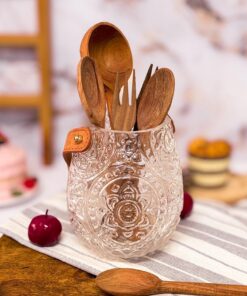 گلدون یا جاقاشقی دسته چرمی