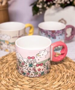 ماگ خرگوش بازیگوش دسته رنگی