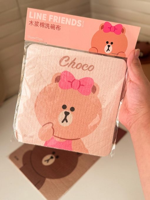 دستمال آشپزخانه تدی (LINE FRIENDS) کدC111207