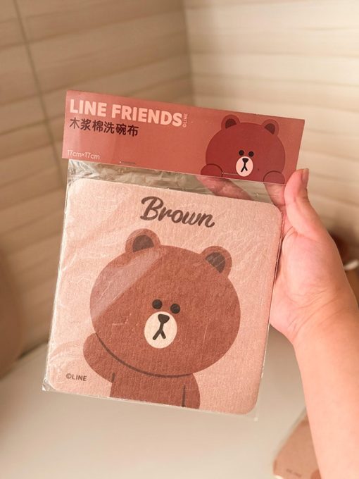 دستمال آشپزخانه تدی (LINE FRIENDS) کدC111207