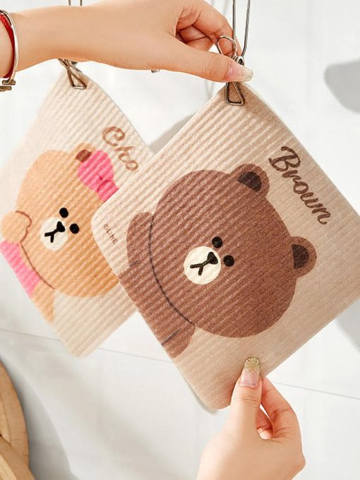 دستمال آشپزخانه تدی (LINE FRIENDS) کدC111207