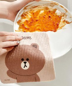 دستمال آشپزخانه تدی (LINE FRIENDS) کدC111207
