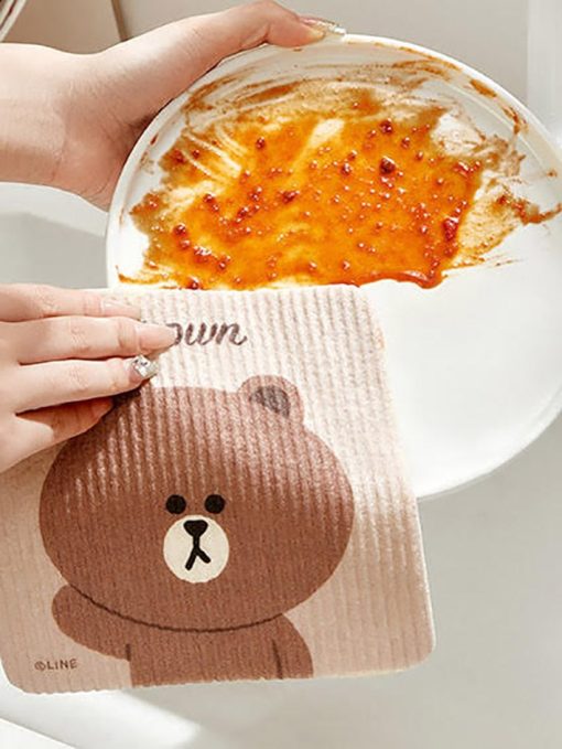 دستمال آشپزخانه تدی (LINE FRIENDS) کدC111207