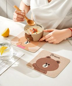 دستمال آشپزخانه تدی (LINE FRIENDS) کدC111207