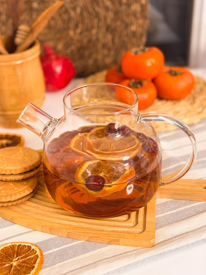 قوری پیرکس درب بامبو 1000 میل کد محصول c111274