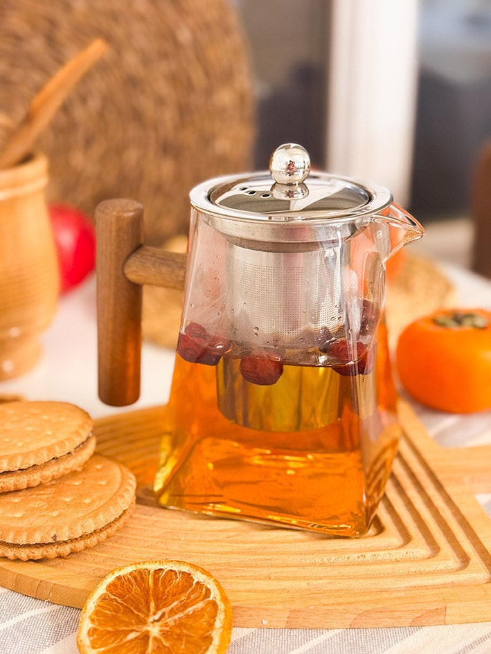 قوری دسته بامبو 750 ml کدمحصول c111268
