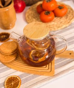 قوری پیرکس درب بامبو 1000 میل کد محصول c111274