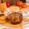 قوری پیرکس درب بامبو 1000 میل کد محصول c111274
