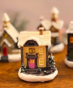 کلبه چراغدار کریسمسی در 4 طرح مختلف کد C111321