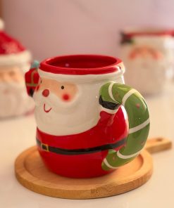 ماگ سرامیکی بابانوئل کادو به دست کدd11950