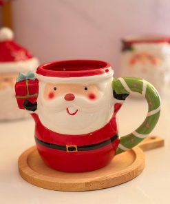 ماگ سرامیکی بابانوئل کادو به دست کدd11950