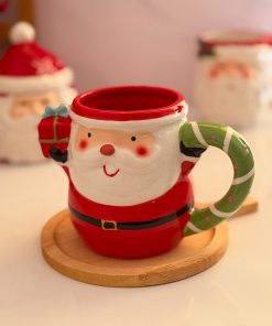 ماگ سرامیکی بابانوئل کادو به دست کدd11950