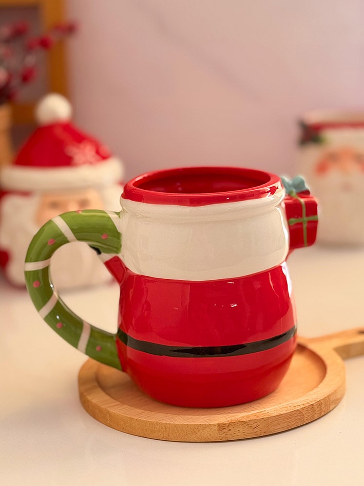 ماگ سرامیکی بابانوئل کادو به دست کدd11950