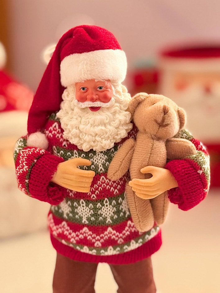 ماکت اروپایی بابانوئل 17 سانتی کد d11966