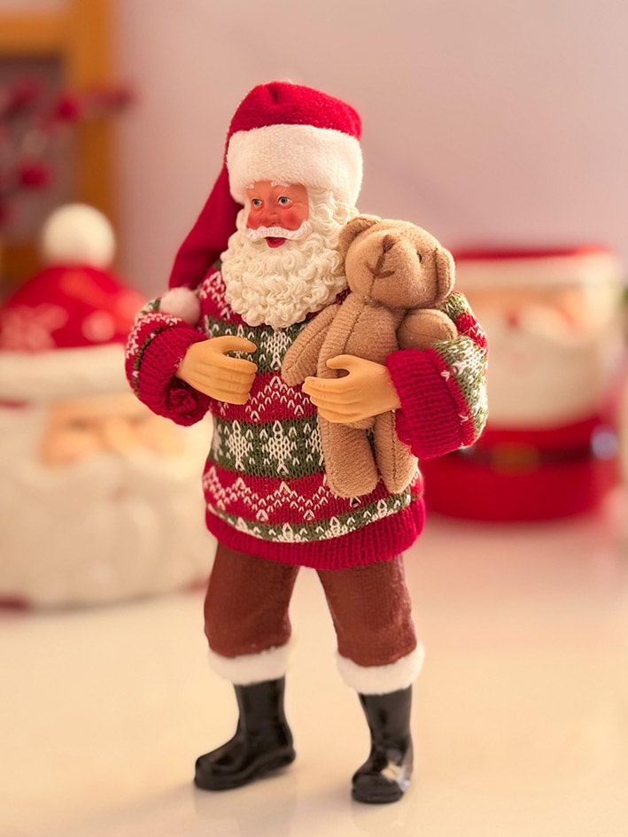 ماکت اروپایی بابانوئل 17 سانتی کد d11966