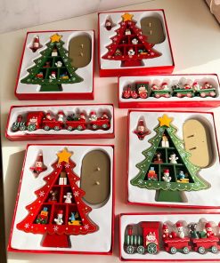 دکوری قطار چوبی کد e11126