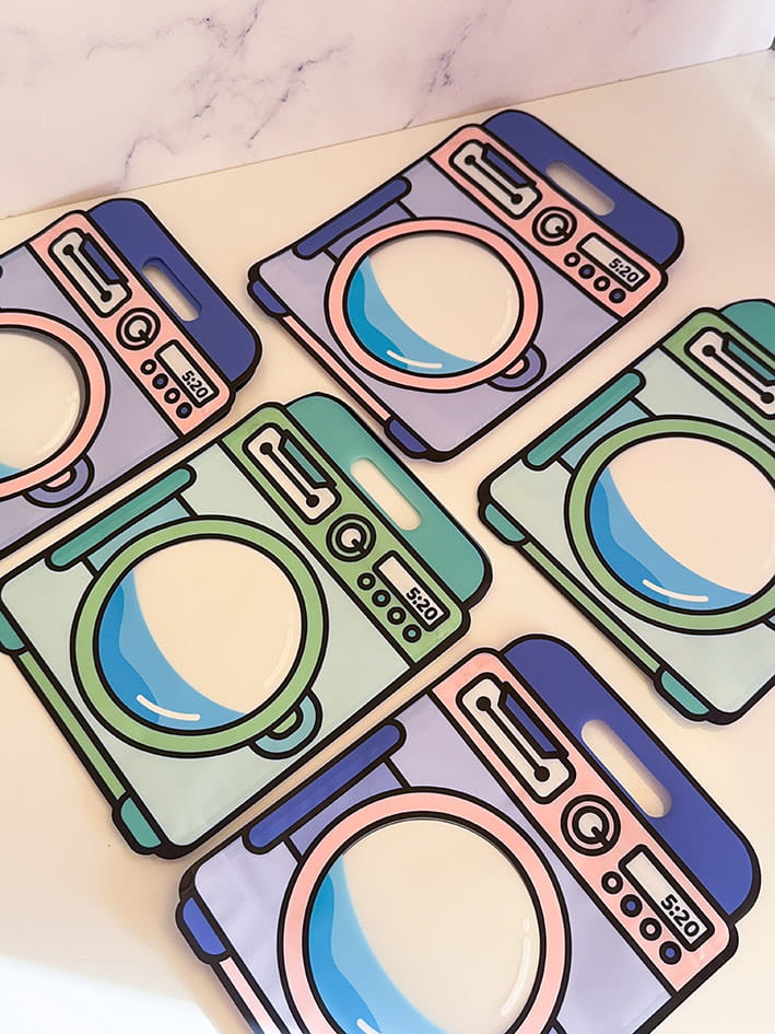 زیپ کیپ طرح لباسشویی کد zp111162