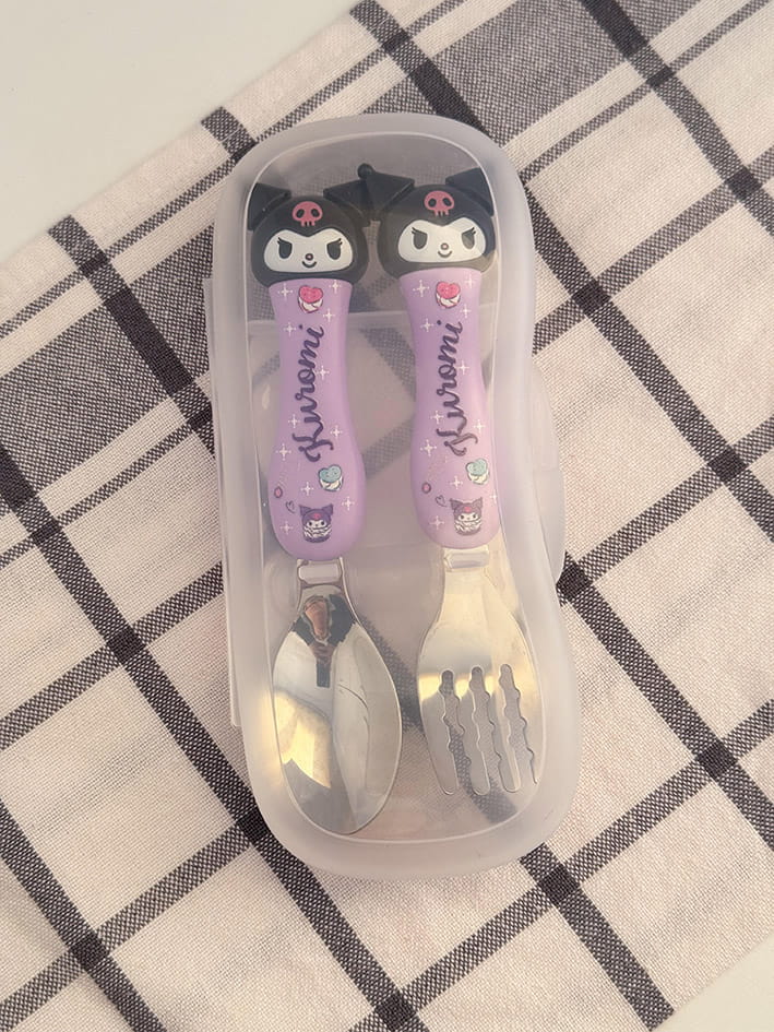 قاشق و چنگال کرومی کد E001113