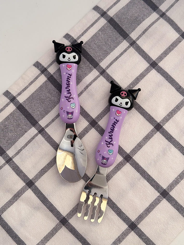 قاشق و چنگال کرومی کد E001113