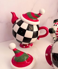 قوری فانتزی طرح شطرنجی کد G111150