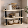 شلف سه طبقه مرواریدی کد SH280502