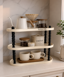 شلف سه طبقه مرواریدی کد SH280502