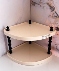 شلف دو طبقه مرواریدی کد SH280505